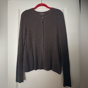 Sold Barefoot Dreams Gray Cardigan